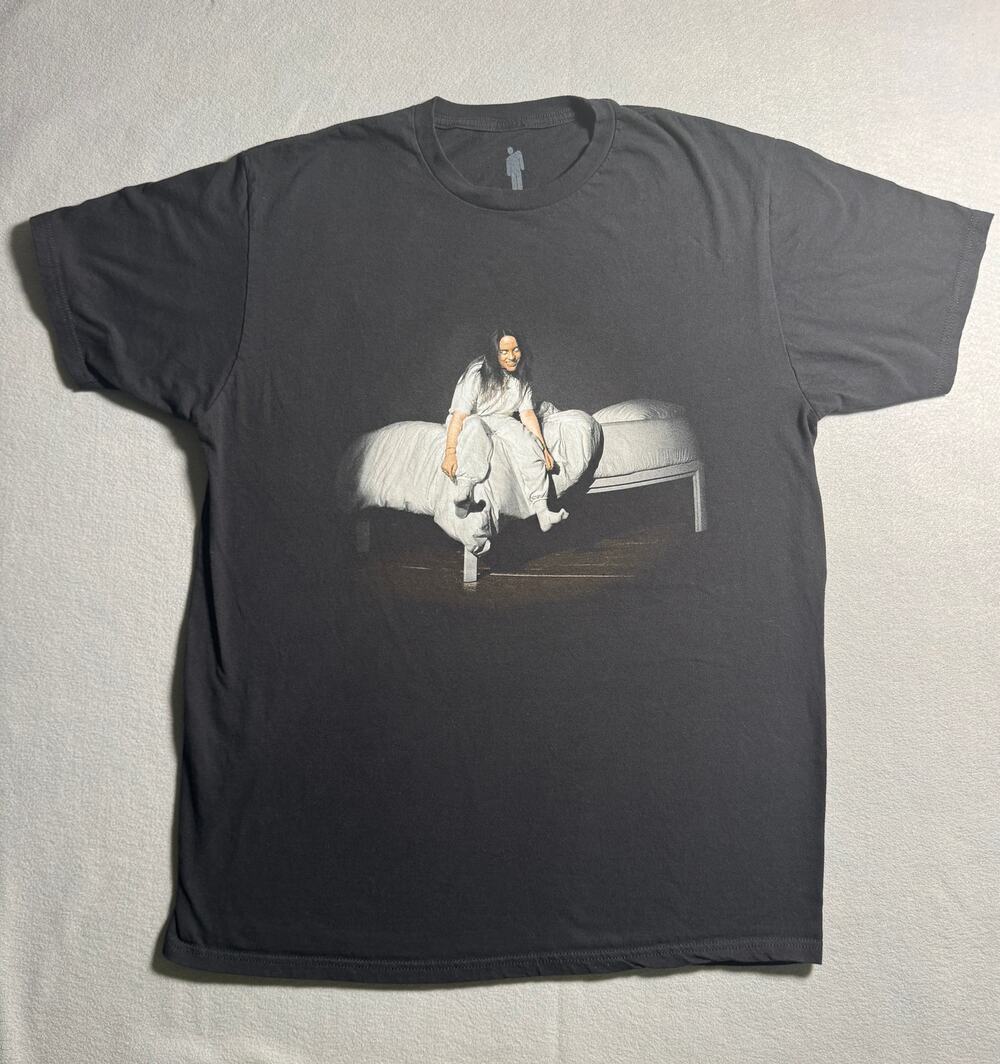 Billie Eilish When We Sleep 2019 Tour T-Shirt Size XL